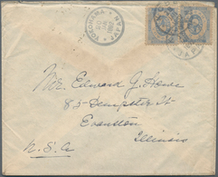 Japan: 1875/99, Covers (5) And Used Stationery (34), To Be Inspected. - Sonstige & Ohne Zuordnung