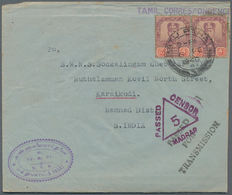 Malaiische Staaten - Johor: 1920's-1970's Ca.: About 250 Covers From Various Johore P.O.'s, With A L - Johore