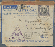 Malaiische Staaten - Kedah: 1910's-1970's: More Than 100 Covers And Few Postal Stationery Items From - Kedah