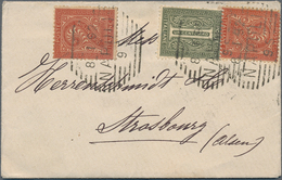 Alle Welt: 1860/1980 (ca.), Accumulation Of Apprx. 200 Cover/cards, Usual Postal Wear, Plenty Of Int - Collections (sans Albums)