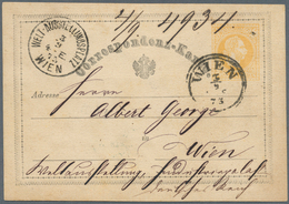 Alle Welt: 1873/1933, Lot Of 19 Entires, E.g. Austria Special Event Postmarks, Russia Railway Canc., - Collezioni (senza Album)