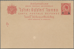 Asien: 1880/1980 (ca.), Balance Of Loose Material, Main Value Thailand Incl. Some Early Overprints A - Sonstige - Asien
