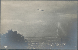 Zeppelinpost Deutschland: Ca 185 Zeppelin Postcards And A Few Photos, With A Large Number Of Pieces - Luchtpost & Zeppelin