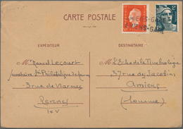 Frankreich: 1939/1947, WW II And Immediate Postwar Period, Accumulation Of Apprx. 330 Covers, Compri - Collections