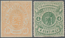 Luxemburg: 1859/1945, Mint And Used Lot On Stockcards, Varied Condition, Comprising Some Better Clas - Other & Unclassified