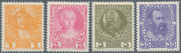 Österreich: 1908, Regierungsjubiläum Franz-Josef, Partie Mit 21 Gezähnten Probedrucken In Verschiede - Collezioni