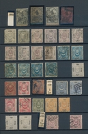 Türkei: 1863/1920, Ottoman Empire, Mint/used Collection With Ca.1000 Stamps Starting At First Issue, - Gebruikt