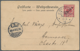 Deutschland: 1859/1943, Partie Mit 13 Briefen, Karten Und Ganzsachen, Dabei U.a. Frankierter R-Ausla - Sammlungen