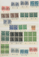 Deutschland: 1920 - 1960, Posten Von Wohl Einigen Tausend Hausauftragsnummern, Druckerzeichen, Platt - Collections