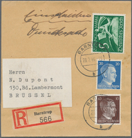 Deutsches Reich: 1885/1944, DRUCKSACHEN-VERWENDUNGEN, Attraktiver Und Gehaltvoller Sammlungsbestand - Sammlungen