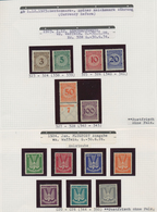 Deutsches Reich: 1923/1933, Postfrische/ungebrauchte Sammlung Auf Selbstgestalteten Albenblättern, D - Colecciones