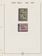 Deutsches Reich - 3. Reich: 1933/1935, Spezialisierte Sammlung Der Ersten Jahre Des III.Reiches, Sau - Used Stamps