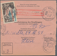 Bundesrepublik Deutschland: 1950er. Lot Von 1000 Auslandspostanweisungen Und Postanweisungen Mit Pos - Colecciones