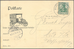 Ansichtskarten: Deutschland: NEUE BUNDESLÄNDER 1898/1940 (ca.), Partie Von Fast 200 Topographie-Kart - Autres & Non Classés