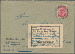 Deutschland: 1875-1960, Bunte Mischung Mit Rund 130 Briefen, Karten Und Ganzsachen, Zumeist Einfache - Colecciones