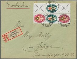 Deutschland: 1900/1950 (ca.), Nette Zusammenstellung Von 21 Briefen Und Karten, Dabei Netter Teil Ko - Verzamelingen
