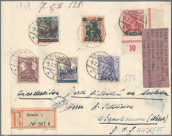 Deutschland: 1900/1960 (ca.), Interessanter Posten Mit Ca. 300 Belegen Ab Germania, Mit Zeppilin, Fl - Collections