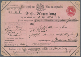 Deutschland - Ganzsachen: 1865-1945, Bestand Mit Weit über 1.000 Ganzsachen, Dabei Etliche Privat-GA - Sammlungen