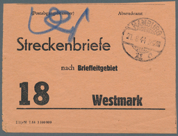 Deutschland - Besonderheiten: 1943/59, POSTLEITZAHLEN, Spezialsammlung Mit Ca. 60 Belegen Im Ordner, - Andere & Zonder Classificatie