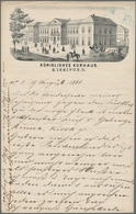 Heimat: Bayern: 1866, BAD KISSINGEN, Partie Von Sieben Verschiedenen Beschriebenen Briefbögen Je Mit - Otros & Sin Clasificación