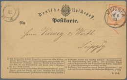 Altdeutschland - Vorphila: 1700/1910 (ca.), Posten Von Ca. 60-70 Briefbögen/Dokumenten. - [Voorlopers