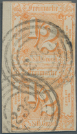 Altdeutschland: 1850/1870 (ca.), Meist Gestempelte Sammlungspartie Im Steckbuch, Teils Etwas Untersc - Colecciones