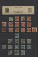 Altdeutschland Und Deutsches Reich: 1850/1950 (ca.), Umfangreicher Gestempelter Und Ungebrauchter Sa - Colecciones