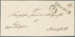Bayern - Vorphilatelie: 1805/1876, BAMBERG, Sammlung Von über 50 Markenlosen Briefen (ab Vorphila) U - Verzamelingen