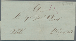 Hannover - Langstempel: SUDERBURG 1856/1866, Spezial-Sammlungspartie Mit Fünf Briefen Und Zwei Frach - Hanovre
