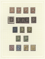 Preußen - Marken Und Briefe: 1850/1867, Saubere Gestempelte Sammlung Von Ca. 46 Marken (incl. Einem - Altri & Non Classificati