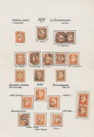 Preußen - Marken Und Briefe: 1850/1867, Schöne Sammlung Aller Ausgaben (außer Innendienst 1866) Nach - Altri & Non Classificati