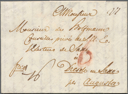 Sachsen - Vorphilatelie: 1773/1774, Neun Briefe Einer Dame Auf Europa-Reise An Einen Privatberater ( - Prephilately