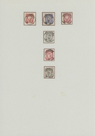 Sachsen - Nachverwendete Stempel: 1872/1900 (ca.), Nachverwendungen Und Ablöser, Umfassende Sammlung - Saxe