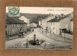 CPA - NOMEXY (8) - Aspect De La Fontaine-Abreuvoir, De La Place Et Des Ecoles En 1906 - Paul Testart - Nomexy