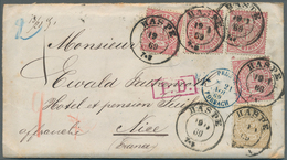 Norddeutscher Bund - Marken Und Briefe: 1869/71, Sehr Interessantes Konvolut Von 33 Auslandsbriefen - Other & Unclassified