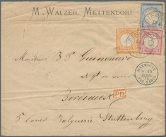 Deutsches Reich: 1872/1920 (ca.), Posten Von Ca. 90 Belegen Ab Den Brustschilden Bis Germania, Dabei - Sammlungen