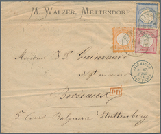 Deutsches Reich: 1872/1920 (ca.), Posten Von Ca. 90 Belegen Ab Den Brustschilden Bis Germania, Dabei - Collections