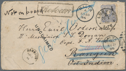 Deutsches Reich: 1872/1942, Lot Von 49 Briefen/Karten/Ganzsachen, Dabei Seepost, Zeppelin- Und Flugp - Collections