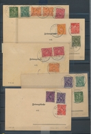 Deutsches Reich: 1872/1945, Sehr Umfangreiche, Am Anfang Meist Ungebrauchte Und Gestempelte Sammlung - Collections