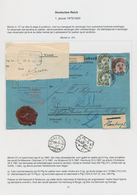 Deutsches Reich - Pfennige: 1887/1900, 2 Mark Innendienstmarke (MiNr. 37), Partie Von Vier Besseren - Collezioni