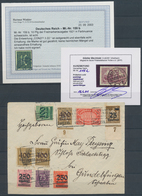 Deutsches Reich - Inflation: 1916/1923, Saubere Gestempelte Sammlung Von Geprüften Marken, Dabei Etl - Colecciones
