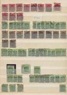 Deutsches Reich - Inflation: 1919/1923, Sauber Gestempelter Spezial-Mehrfach-Sammlungsbestand In Dre - Verzamelingen