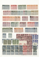 Deutsches Reich - Inflation: 1919/1923, Sauber Sortierter Bestand Auf Steckseiten Mit Guter Vielfalt - Verzamelingen