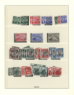 Deutsches Reich - 3. Reich: 1933/1945, Bis Auf Block 2 Augenscheinlich In Den Hauptnummer Bis Einsch - Used Stamps