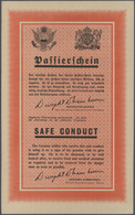 Deutsches Reich - 3. Reich: 1942/1945, ALLIIERTE PROPAGANDA-FLUGBLÄTTER, Vielseitige Sammlung Von Ca - Used Stamps
