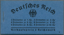 Deutsches Reich - Markenheftchen: 1926/1941, Partie Von 57 Postfrischen Markenheftchen, Eines Mit At - Carnets