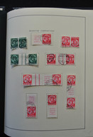 Deutsches Reich - Zusammendrucke: 1933-1942: Very Well Filled, Used Collection Combinations Of Germa - Zusammendrucke