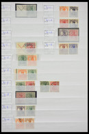 Deutsches Reich - Zusammendrucke: Beautiful, Cancelled Collection Combinations Of German Reich In Fa - Zusammendrucke