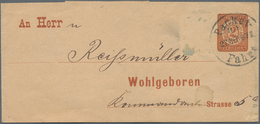 Deutsches Reich - Privatpost (Stadtpost): 1888/1900, Lot Von 30 Belegen Mit Schwerpunkt Dresden, Mei - Correos Privados & Locales