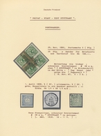 Deutsches Reich - Privatpost (Stadtpost): STUTTGART Privat-Stadtpost, 1886/1899, 2-bändige Ausstellu - Postes Privées & Locales